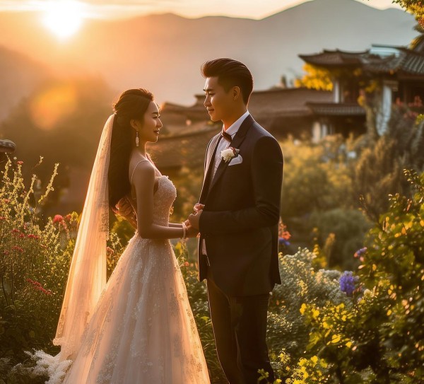昆明呈贡壹心婚纱礼服定制，浪漫爱情见证地