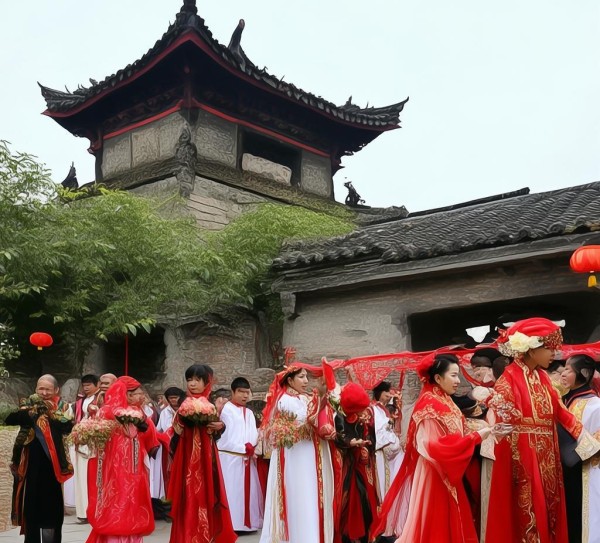 平堡镇古韵婚礼，传承千年婚俗魅力